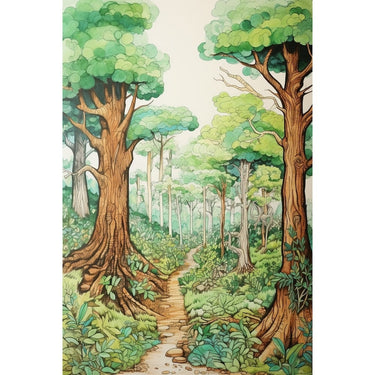 Forest Artwork Canvas